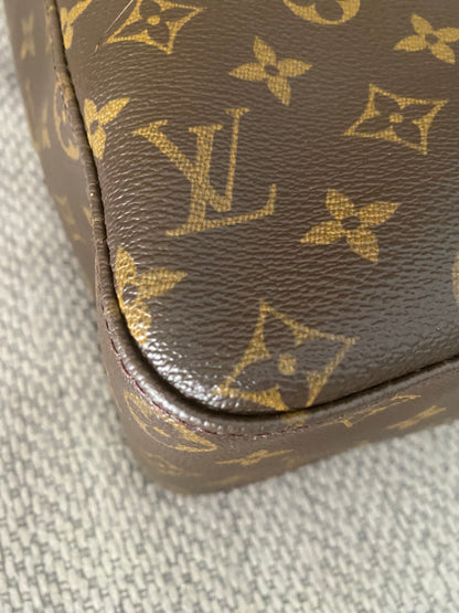 Louis Vuitton Looping Shoulder Bag GM Brown Leather
