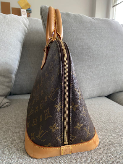 Louis Vuitton Alma PM Handbag Monogram