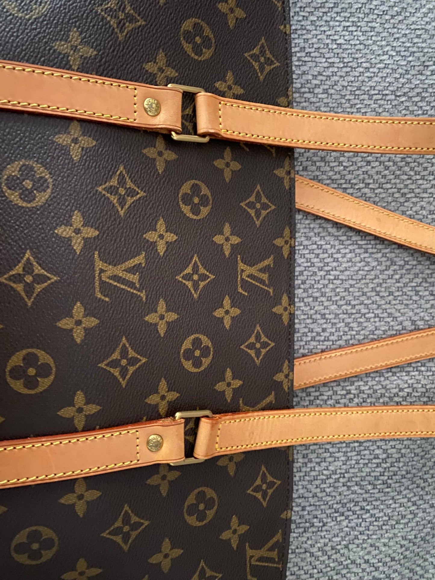 Louis Vuitton Babylone Tote Brown Canvas