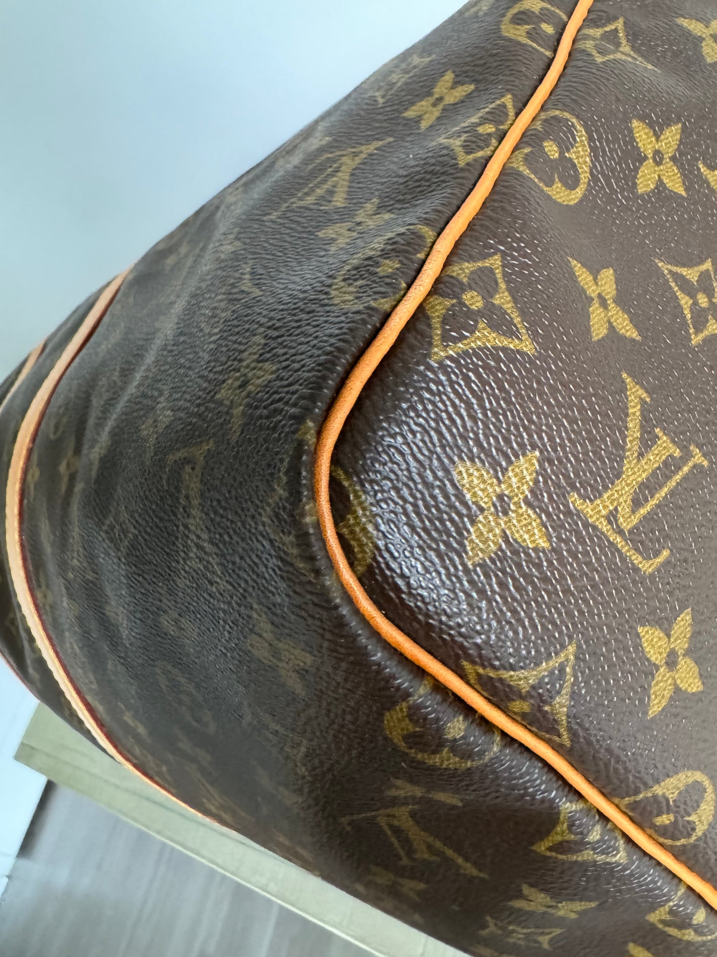 Louis Vuitton Keepall Duffle Bag 55 Monogram