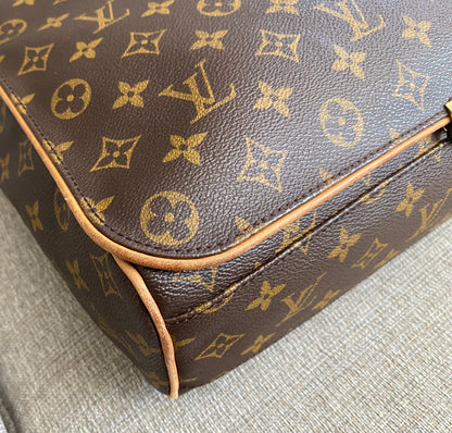 Louis Vuitton Abbesses Messenger Bag Brown Canvas