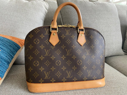 Louis Vuitton Alma PM Handbag Monogram