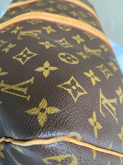 LOUIS VUITTON KEEPALL 45 DUFFLE HANDBAG MONOGRAM