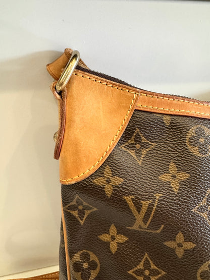 Louis Vuitton Odeon Shoulder Bag PM Brown Canvas