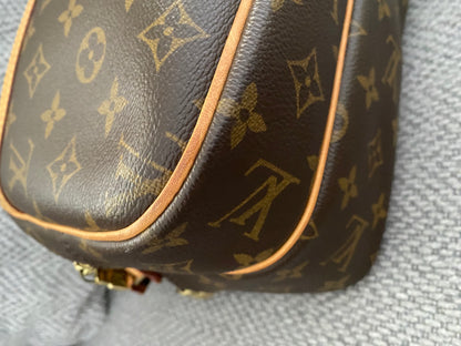 Louis Vuitton Reporter PM Crossbody Messenger Bag Brown Monogram Canvas