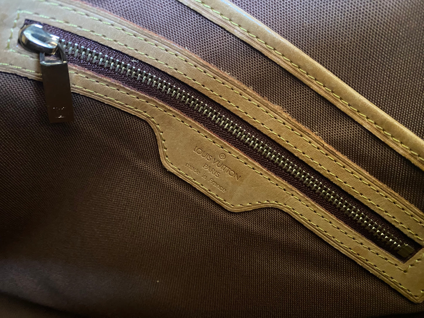 Louis Vuitton Vavin Shoulder Bag GM Brown Canvas