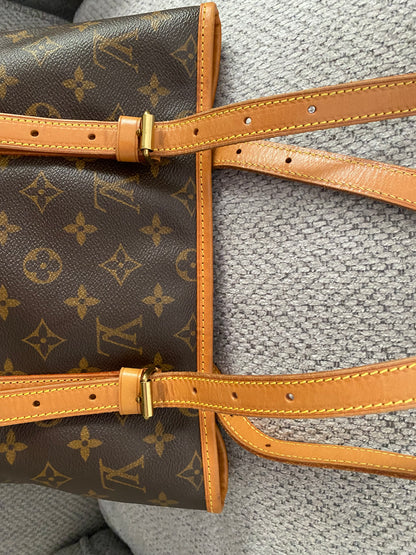 Louis Vuitton LV Tote Bucket bag GM Brown Monogram
