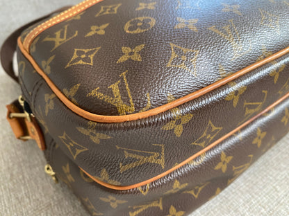 Louis Vuitton LV Reporter PM Crossbody Messenger Bag Brown Monogram