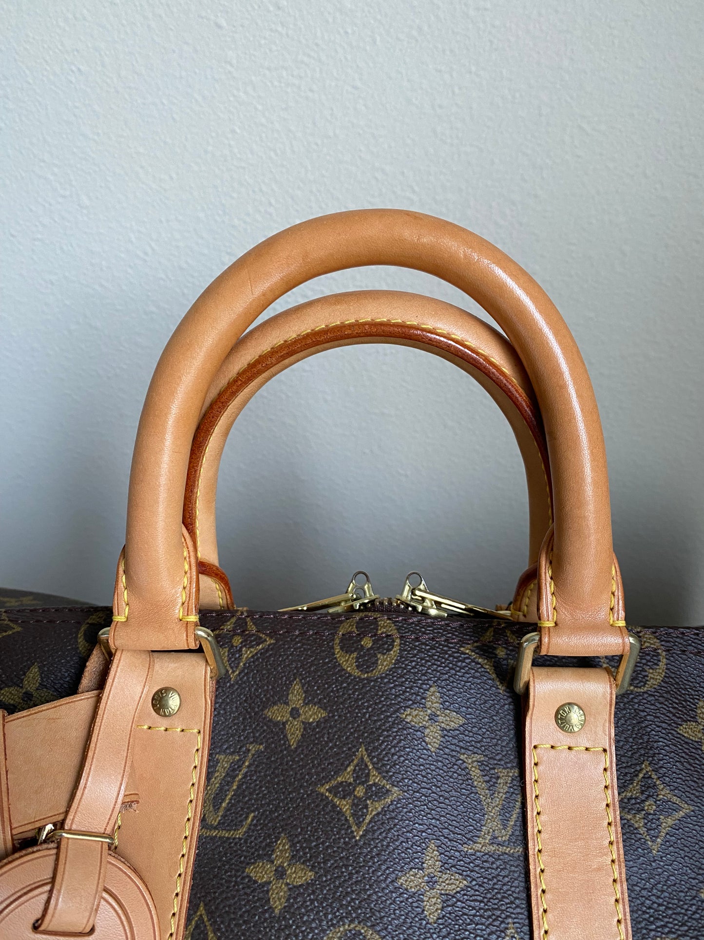 LOUIS VUITTON KEEPALL 45 DUFFLE HANDBAG MONOGRAM