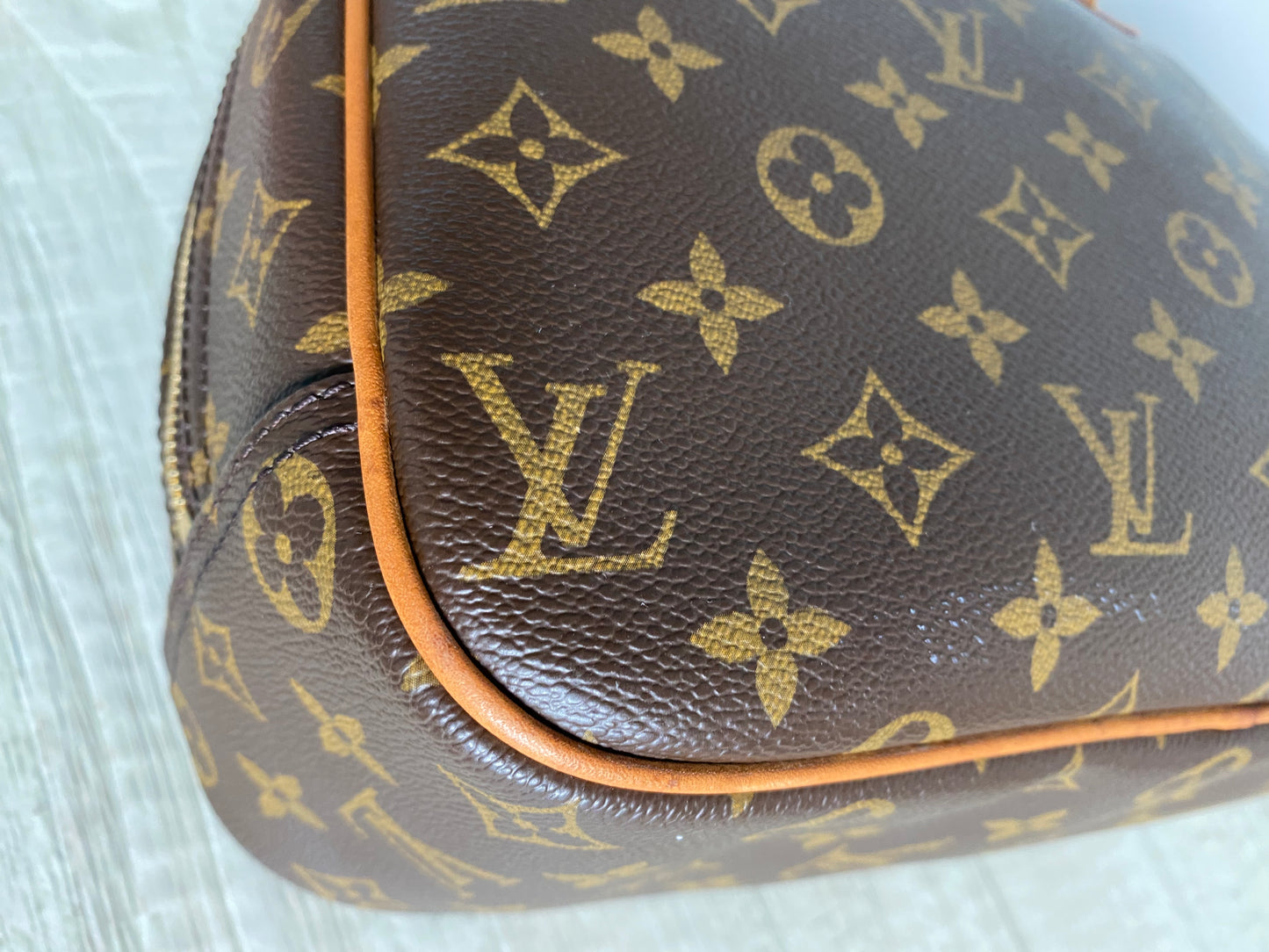 Louis Vuitton Trouville Brown Monogram Mini Handbag