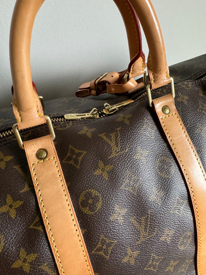 Louis Vuitton Keepall Duffle Bag 55 Monogram