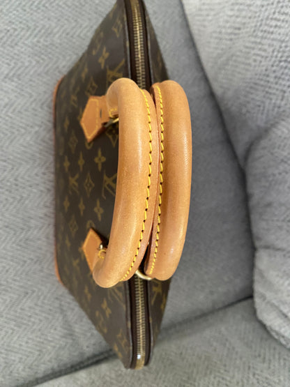 Louis Vuitton Alma Shoulder Bag PM Brown Canvas/Leather