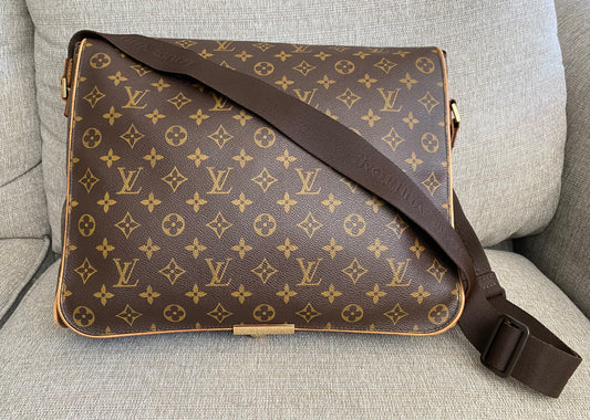 Louis Vuitton Abbesses Messenger Bag Brown Canvas