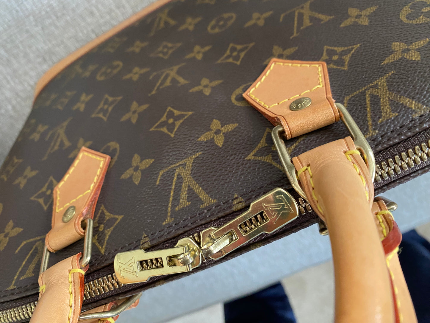 Louis Vuitton Alma PM Handbag Monogram