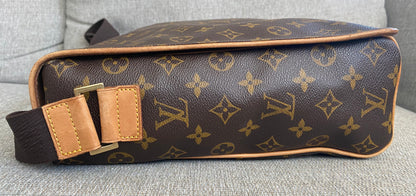 Louis Vuitton Abbesses Messenger Bag Brown Canvas