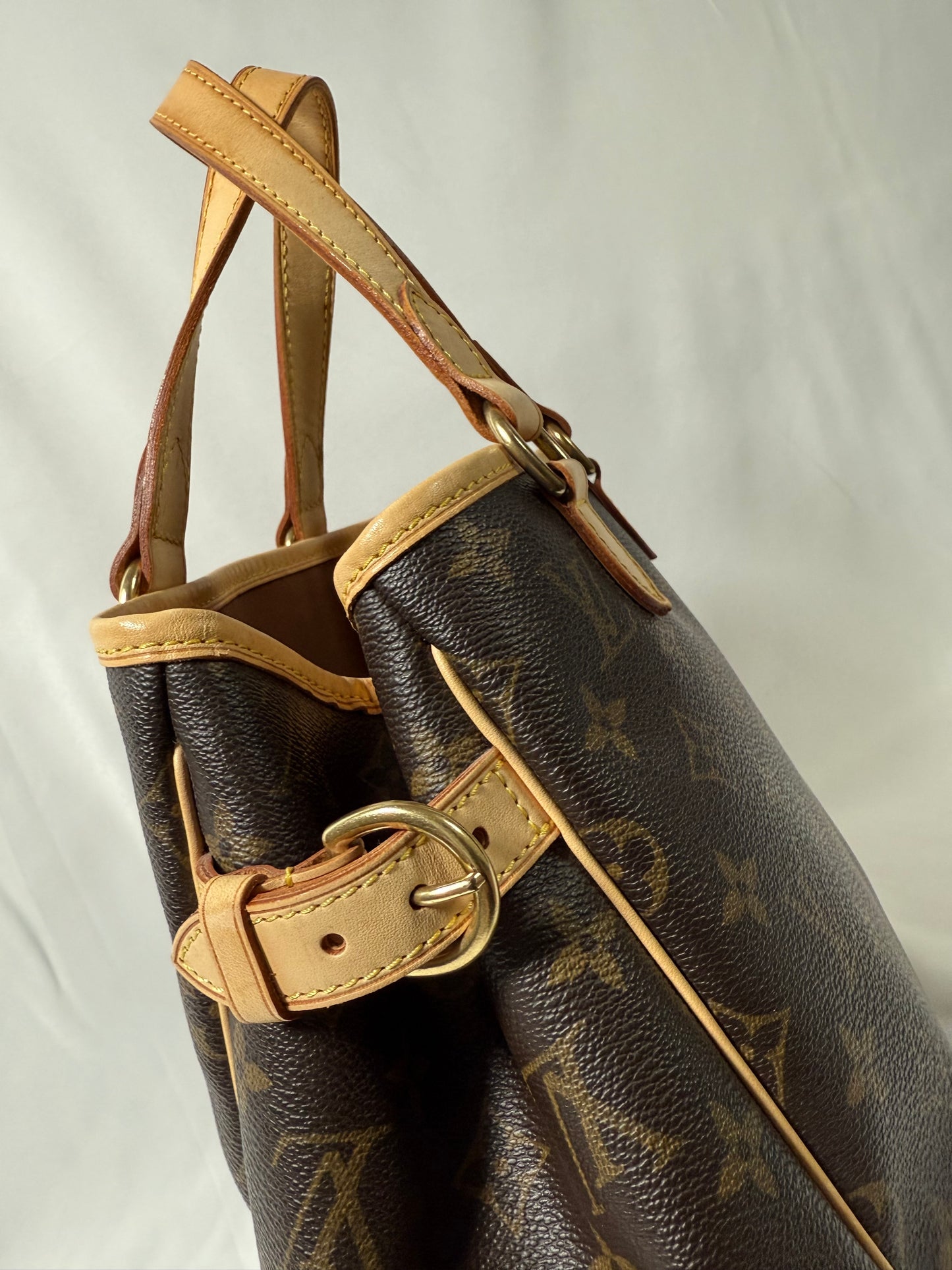 Louis Vuitton Batignolles Handbag Tote Monogram Canvas Small