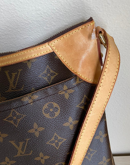 Louis Vuitton Odeon Shoulder Bag PM Brown Canvas