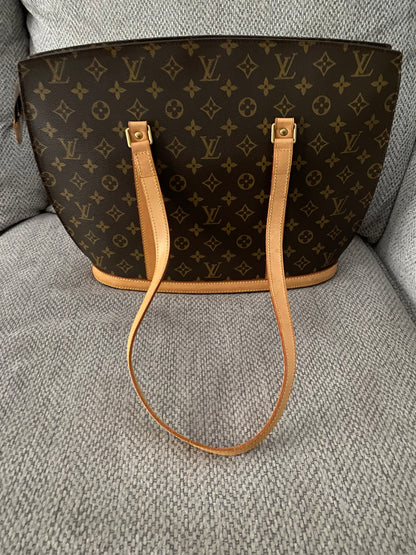 Louis Vuitton Babylone Tote Brown Canvas