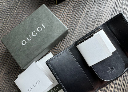 GUCCI Model Depos Leather 6 Ring Key Case Holder