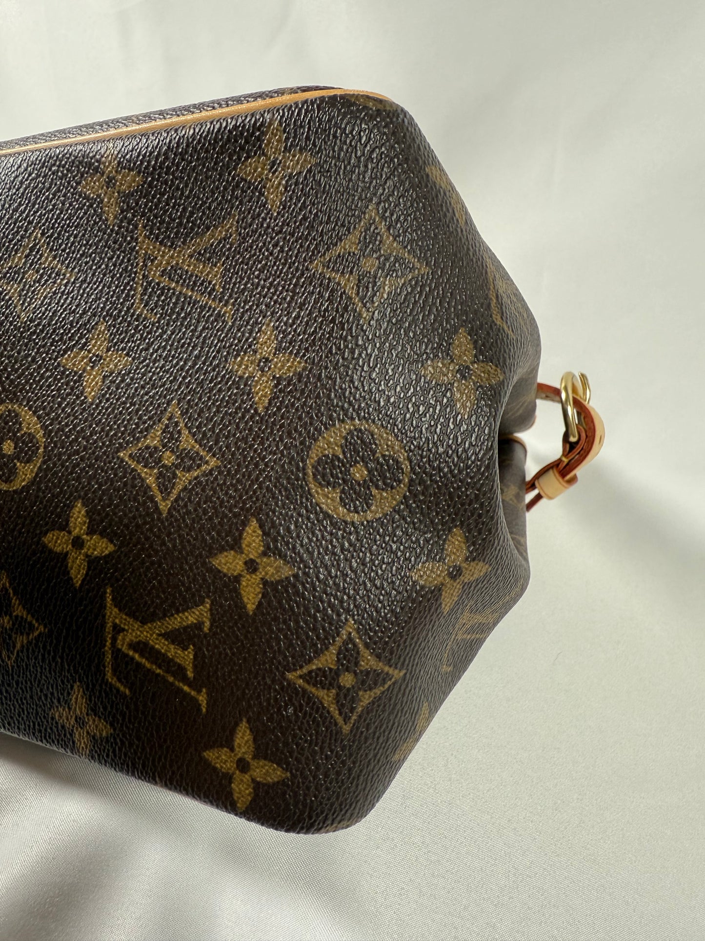 Louis Vuitton Batignolles Handbag Tote Monogram Canvas Small