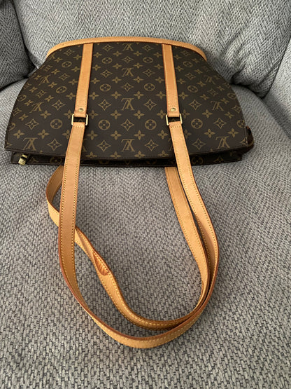 Louis Vuitton Babylone Tote Brown Canvas