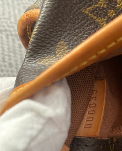 Louis Vuitton Popincourt Shoulder Bag Brown Canvas