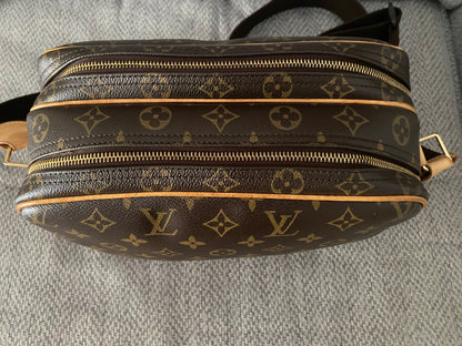 Louis Vuitton Reporter PM Messenger Crossbody Bag Brown Monogram