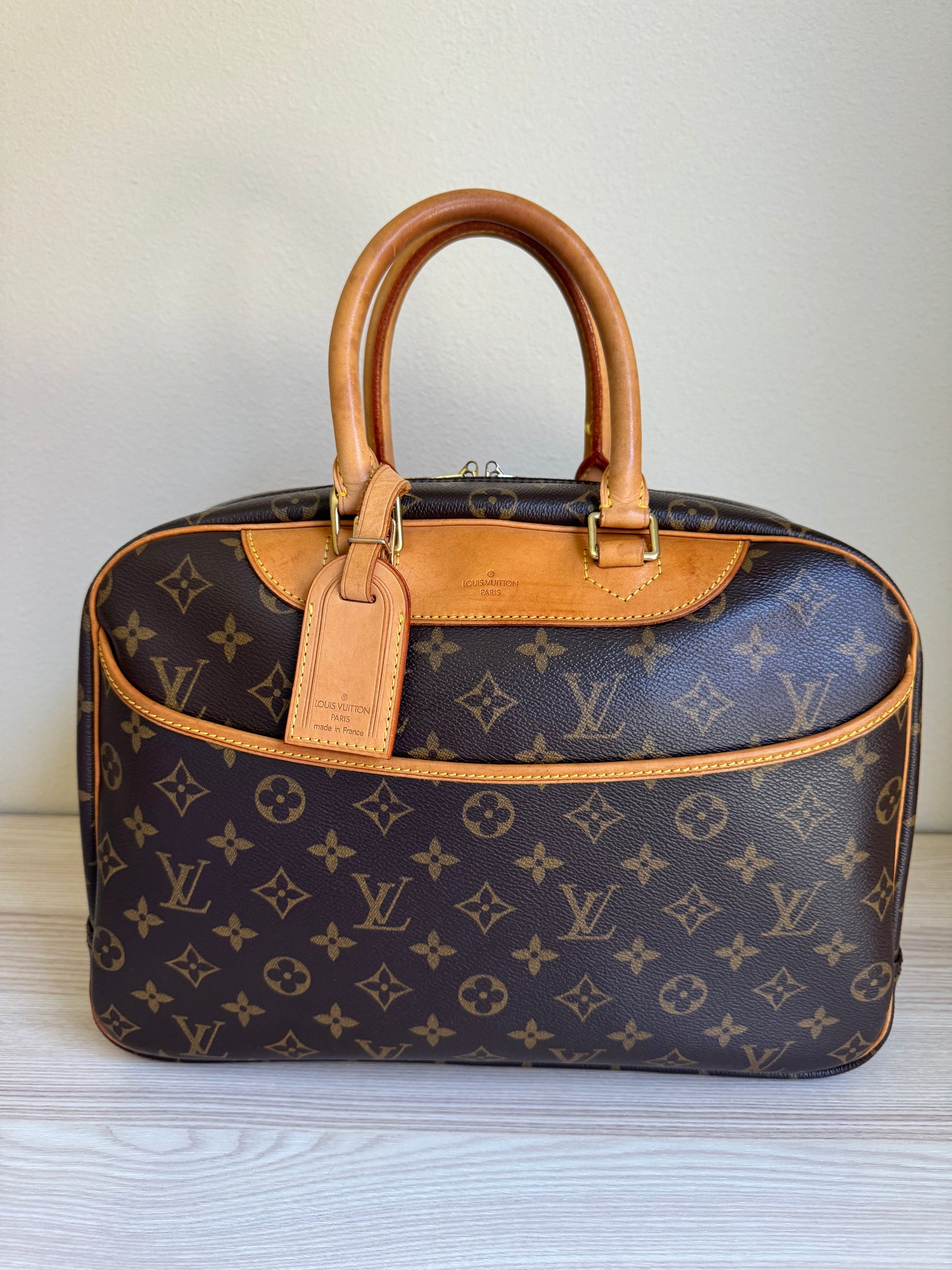 LOUIS VUITTON Monogram Deauville Hand Bag