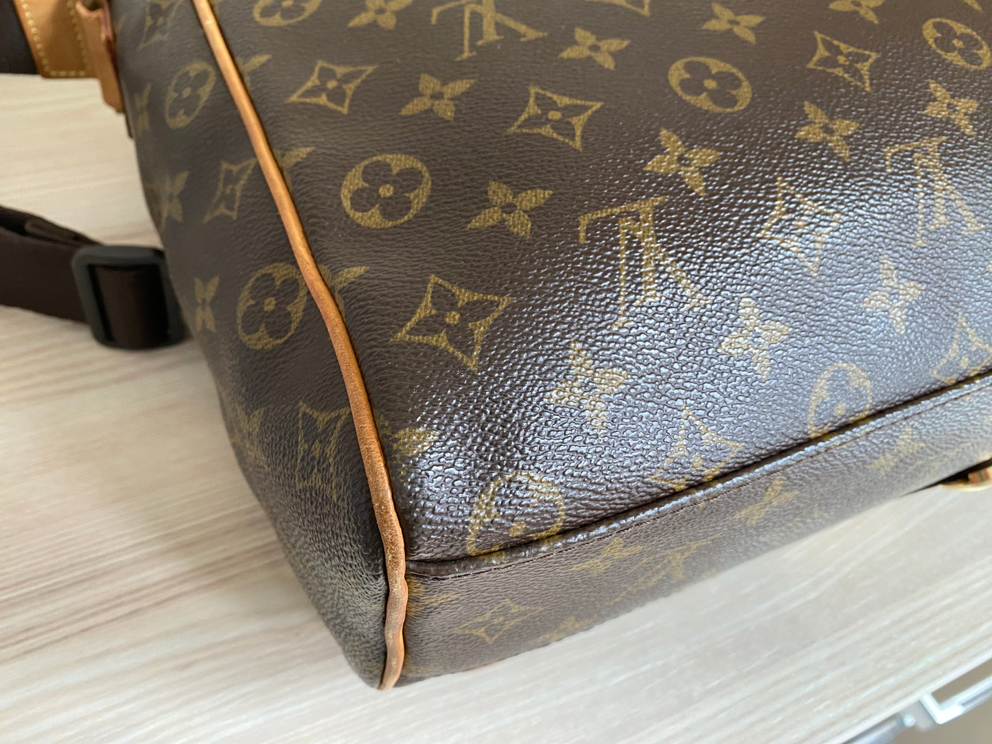 Louis Vuitton Abbesses Messenger Bag Brown Canvas SP0013