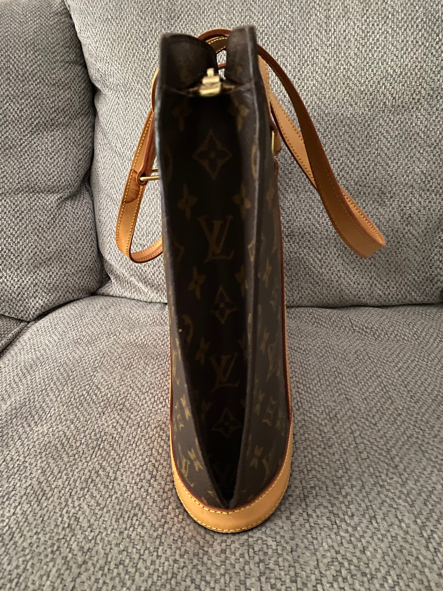 Louis Vuitton Babylone Tote Brown Canvas