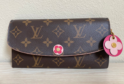 Louis Vuitton Emilie Wallet Limited Edition Blooming Flowers Monogram Canvas