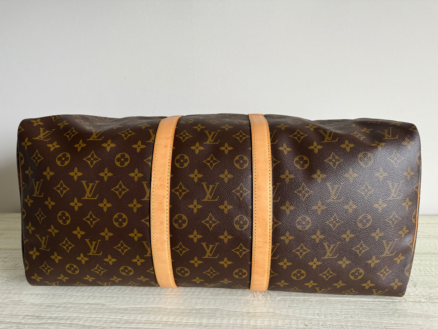 Louis Vuitton Keepall Duffle Bag 55 Monogram