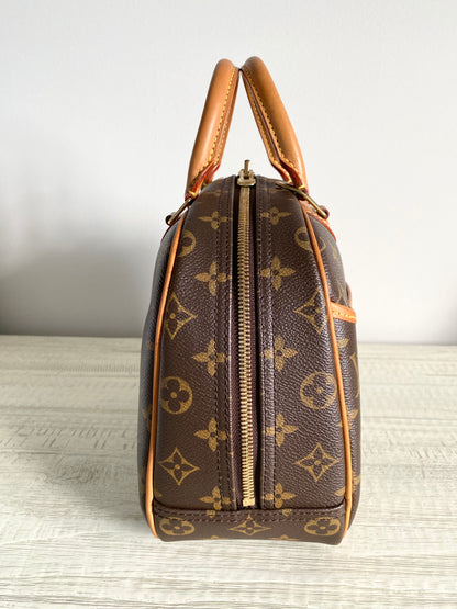 Louis Vuitton Trouville Brown Monogram Mini Handbag