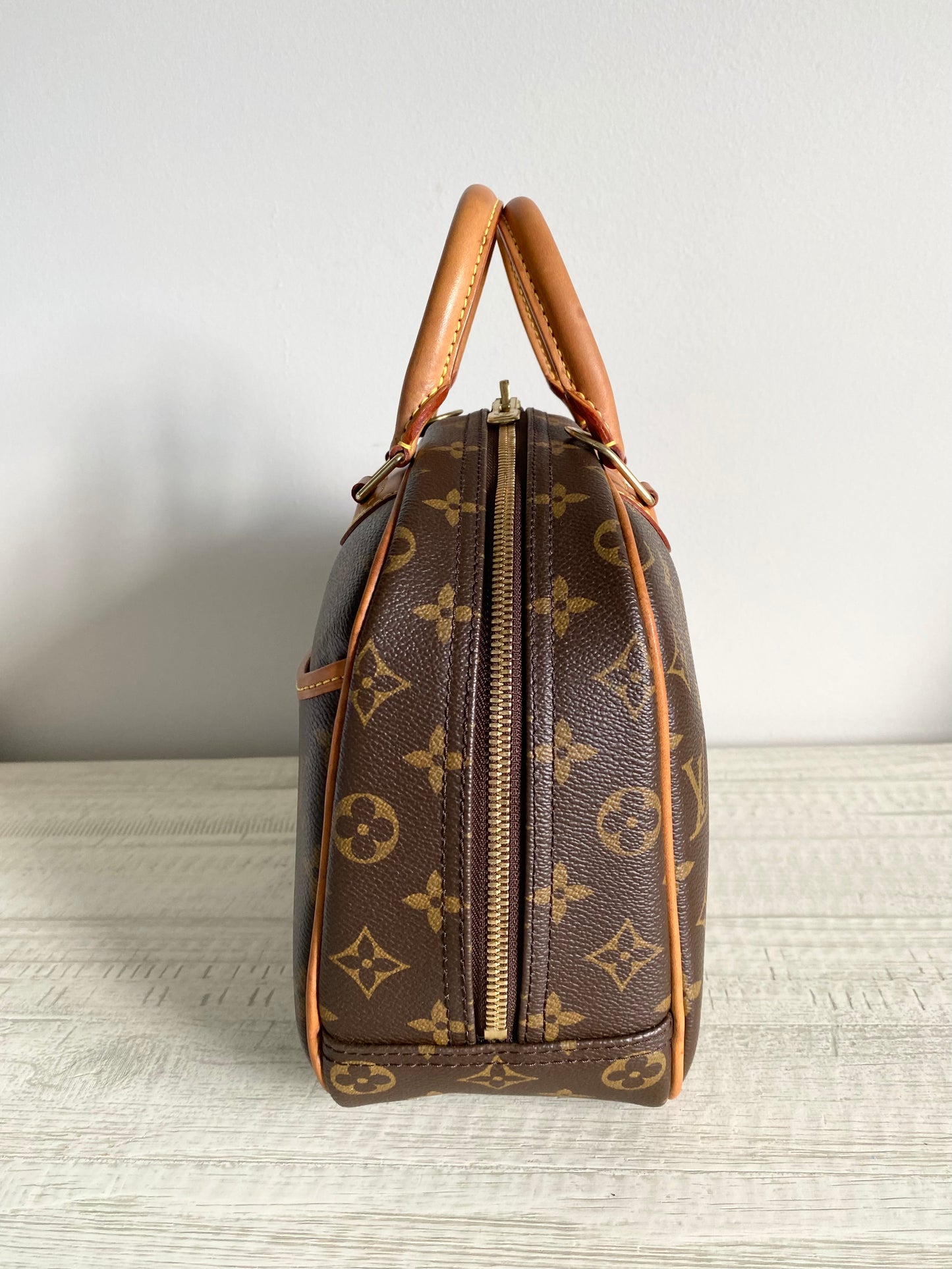 Louis Vuitton Trouville Brown Monogram Mini Handbag