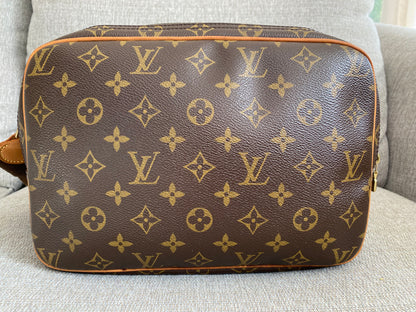 Louis Vuitton LV Reporter PM Crossbody Messenger Bag Brown Monogram