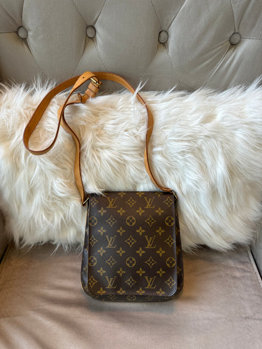 Louis Vuitton Musette Salsa PM Long Crossbody Monogram Canvas