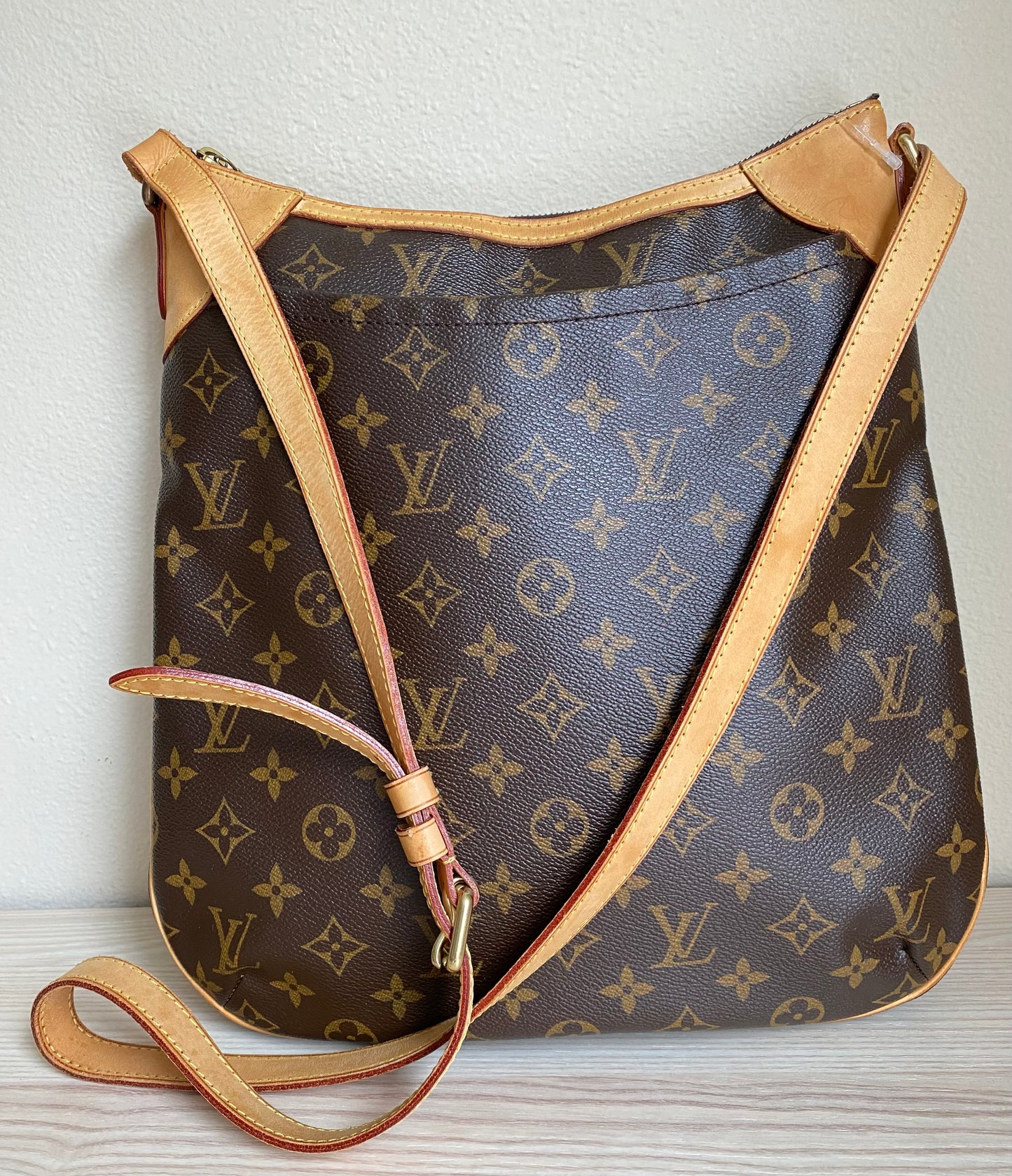 Louis Vuitton Odeon Shoulder Bag PM Brown Canvas