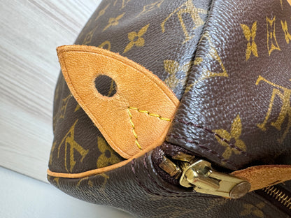 Louis Vuitton LV Speedy 40 Duffle Bag Brown Monogram Canvas