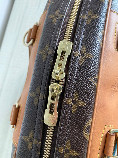 Louis Vuitton Trouville Brown Monogram Mini Handbag