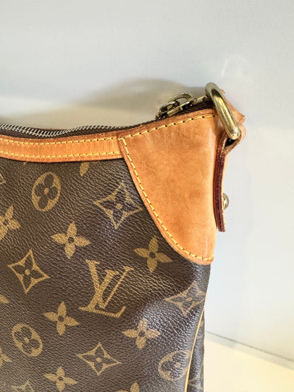 Louis Vuitton Odeon Shoulder Bag PM Brown Canvas