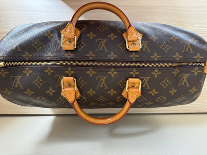 Louis Vuitton LV Speedy 40 Duffle Bag Brown Monogram Canvas