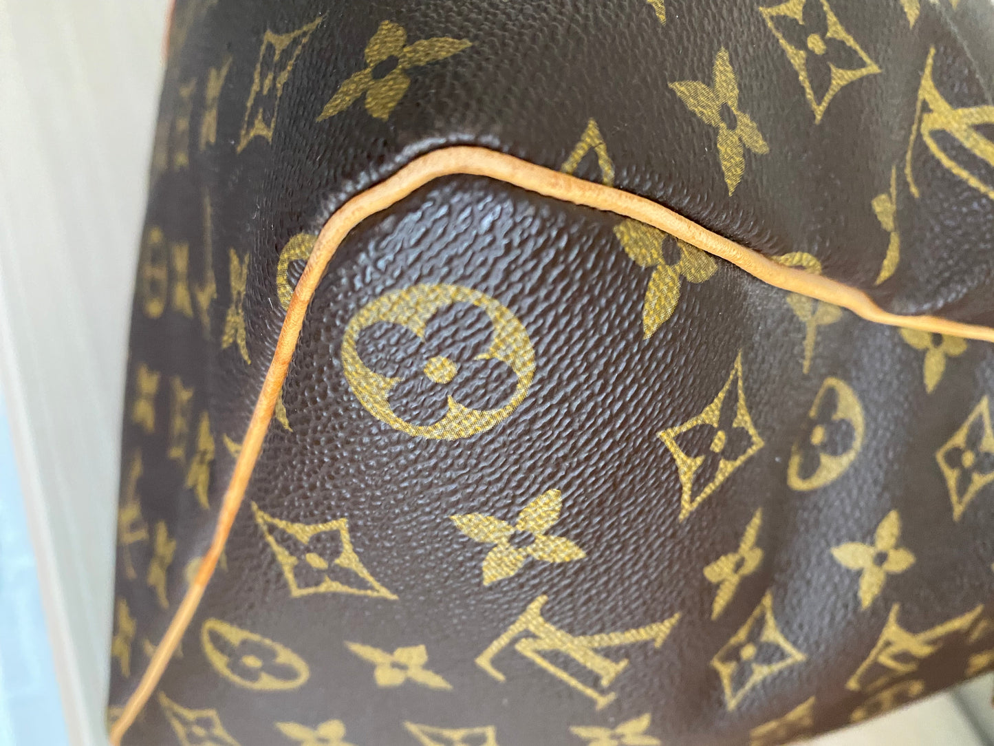 LOUIS VUITTON KEEPALL 45 DUFFLE HANDBAG MONOGRAM