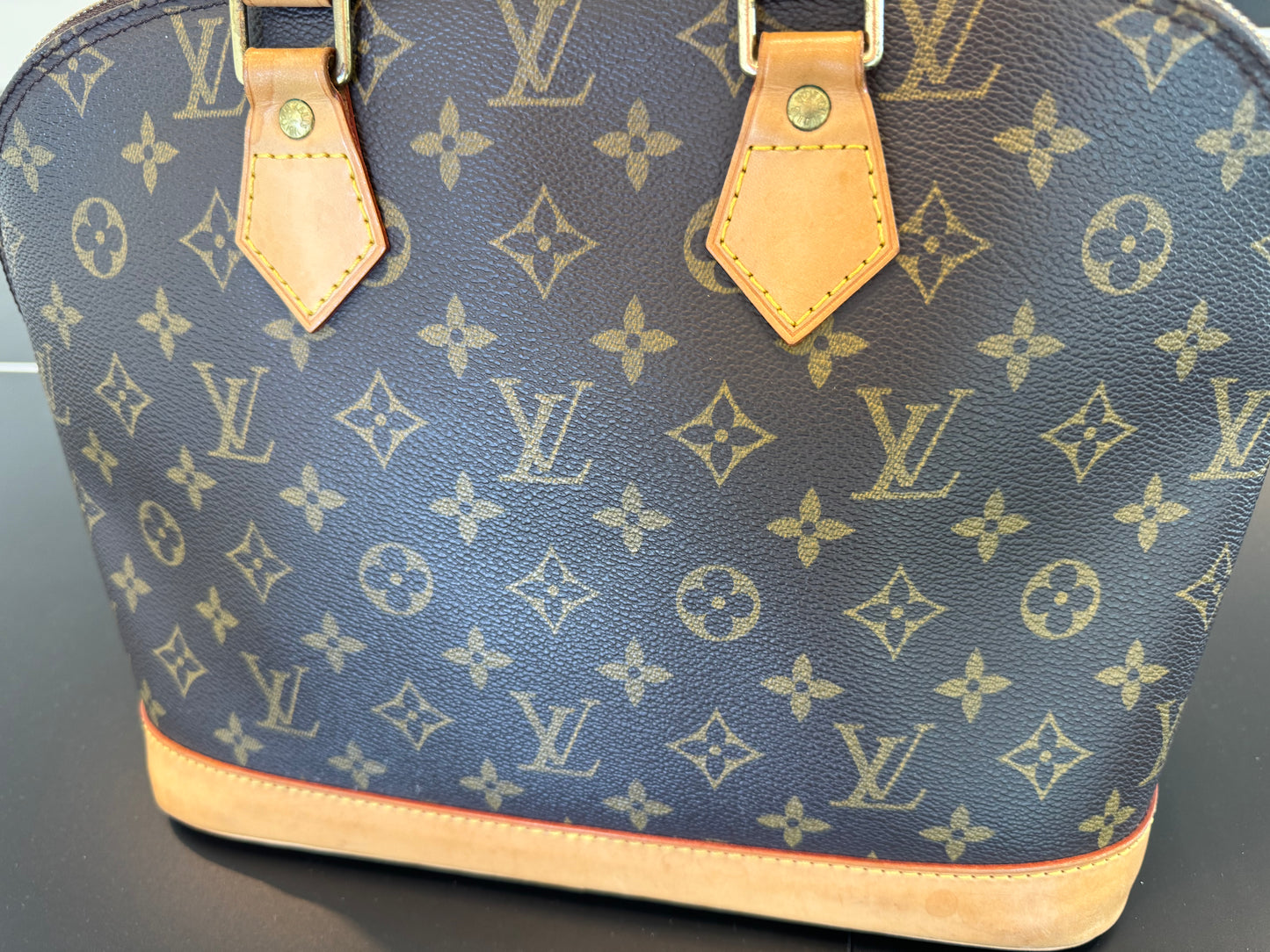 Louis Vuitton Alma PM Bag Brown Monogram Canvas