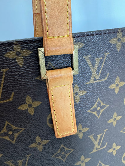 Louis Vuitton LV Luco Brown Monogram Canvas & Leather Tote Bag