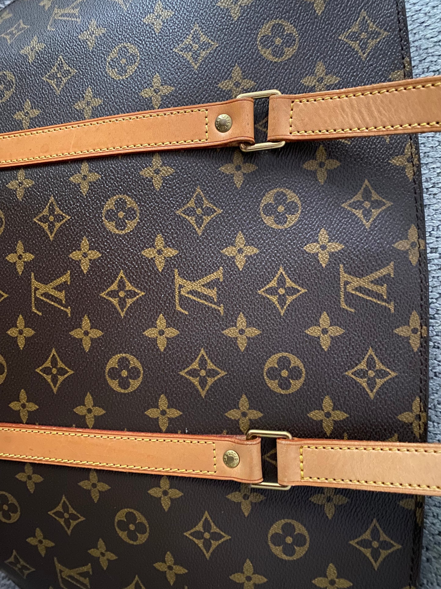 Louis Vuitton Babylone Tote Brown Canvas