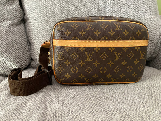 Louis Vuitton LV Crossbody bag Reporter PM Brown Monogram
