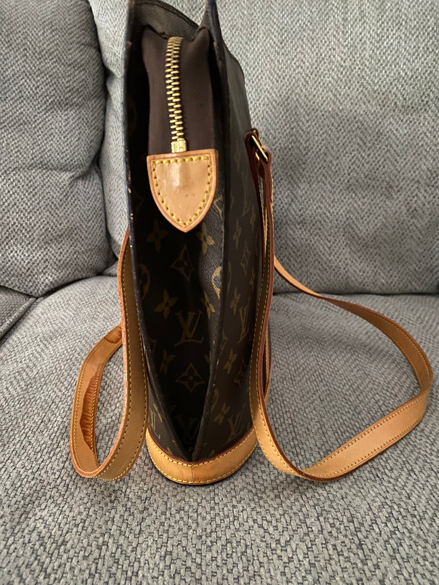 Louis Vuitton Babylone Tote Brown Canvas